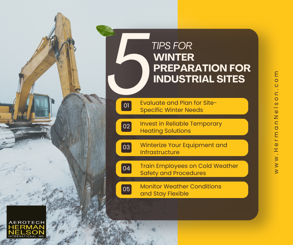 Winter Preparation for Industrial Sites Top 5 Tips